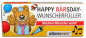 Preview: Happy-Bärsday-Wunscherfüller Traubenzucker