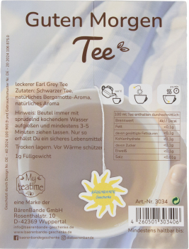 Preview: Guten Morgen Tee Rückseite