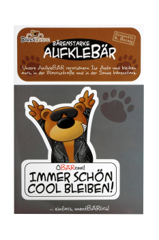 Aufkleber-Obercool