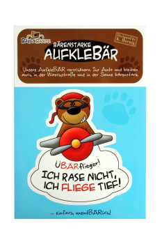 AufkleBÄR ÜBÄRflieger