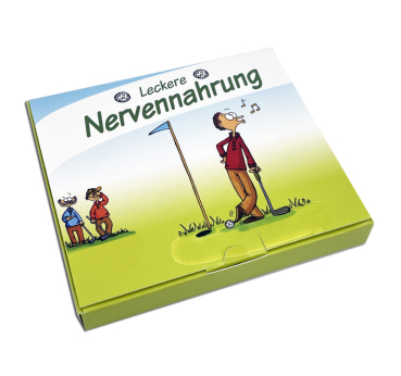 Geschenkbox Nervennahrung für Golfer