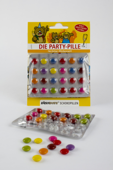Die Party-Pille Schokolinsen