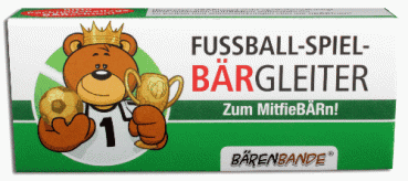 Fussball-Spiel-BÄRgleiter