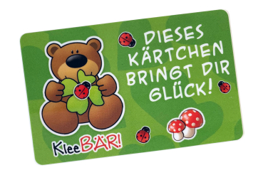 Kärtchen Glück