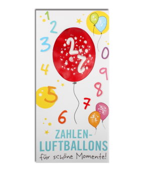 Zahlenluftballon Nr. 2