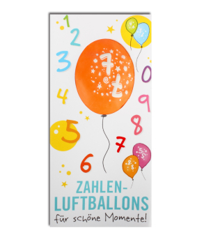 Zahlenballon Nr. 7
