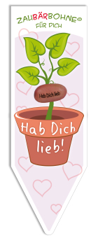 ZauBÄRbohne "Hab Dich lieb"