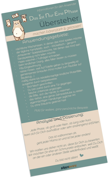 Happy-Bärsday-Wunscherfüller Traubenzucker Beipackzettel